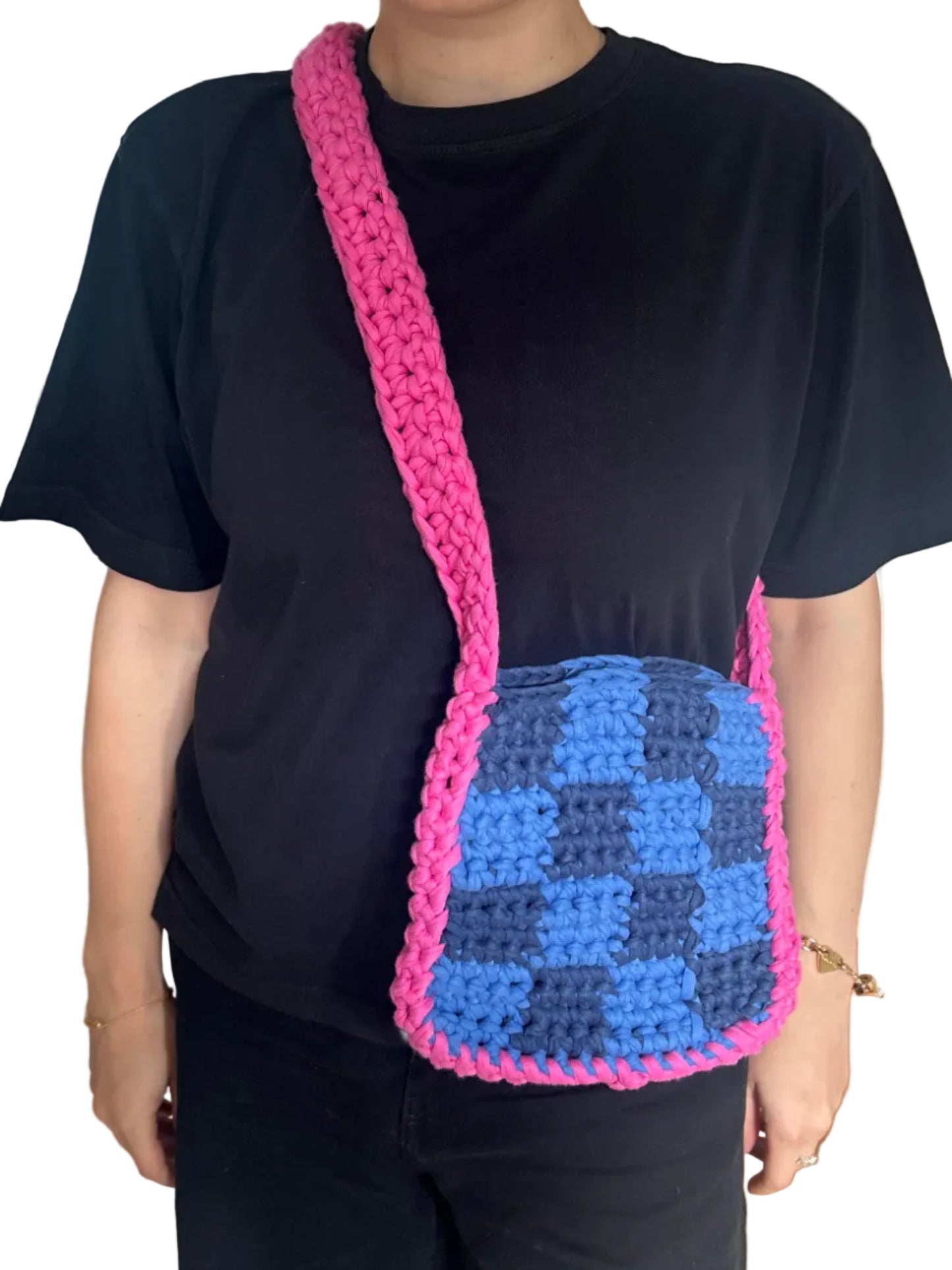 BLUE + LIGHT BLUE + PINK